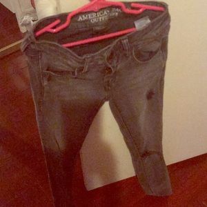 American eagle suoer stretch size 0